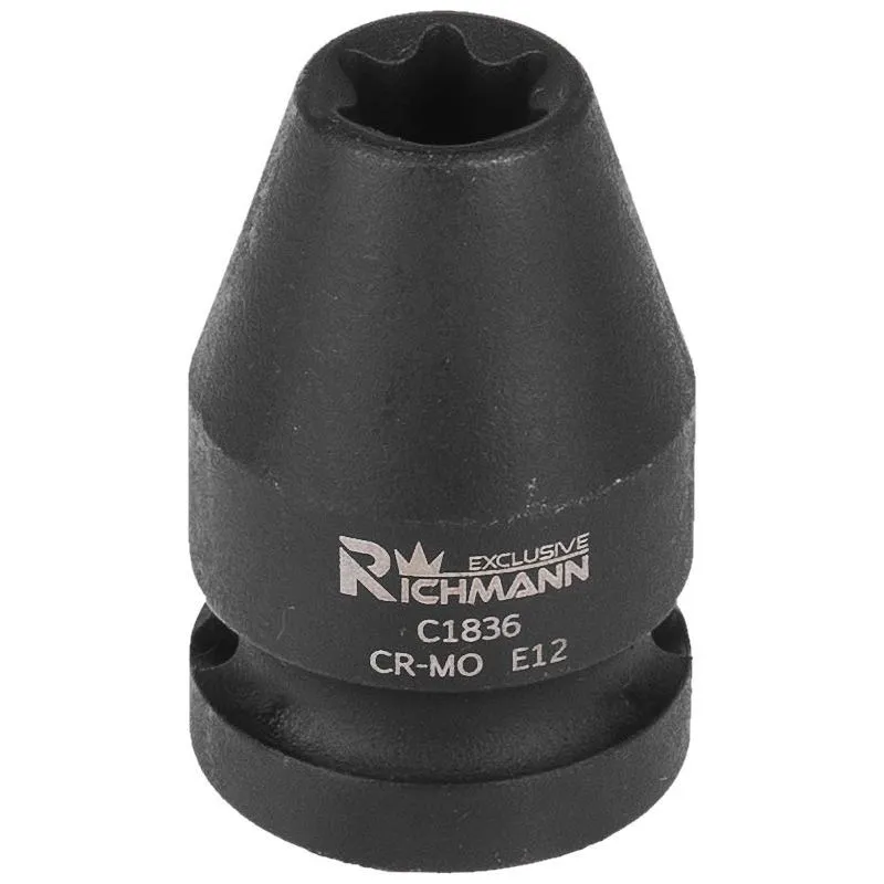 torx unutarnji udarni nasadni ključ 1/2", e22 - slika 2