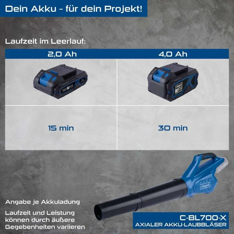 akumulatorski puhač lišća c-bl700-x - slika 9
