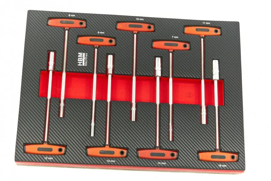 crveni set od 262 komada premium alata za kolica, 7 uložaka - slika 9