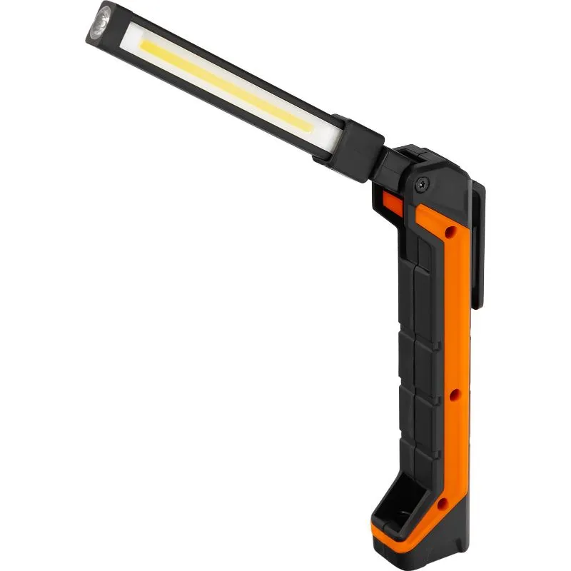 aku led džepna svjetiljka, 2w+1w - slika 2