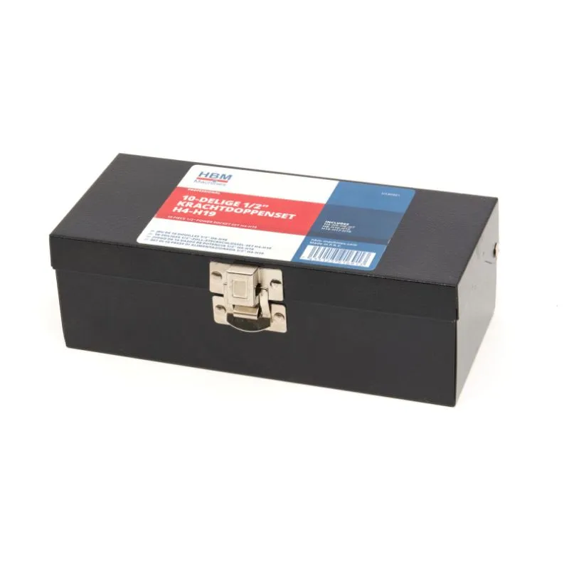 set udarnih imbus ključeva h4 - h19, 1/2" - slika 3