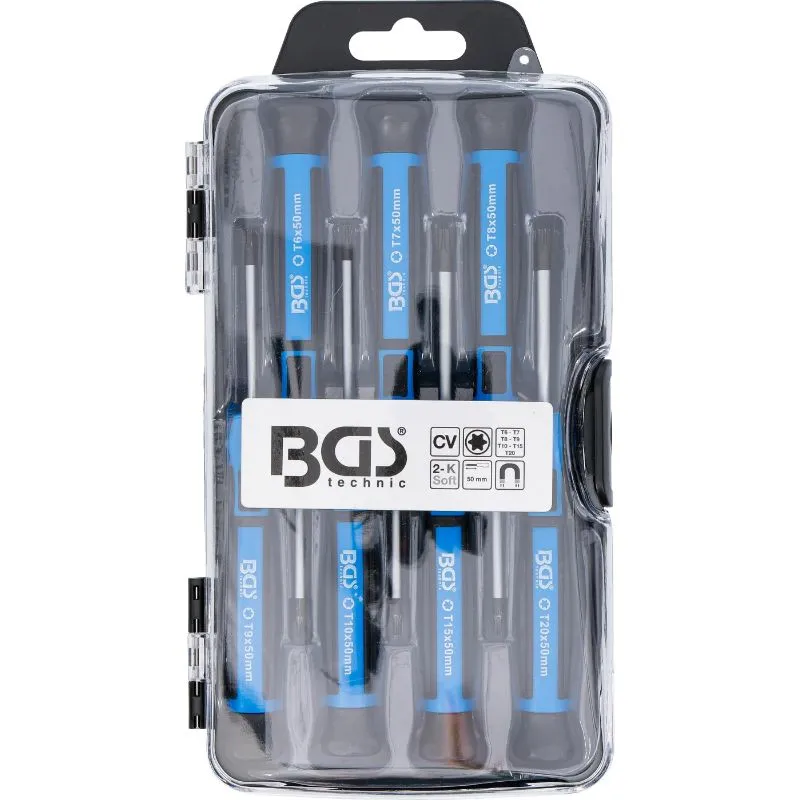 set preciznih odvijača | t-star (za torx) | 7 kom - slika 2