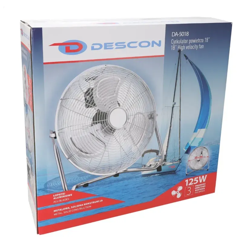 profesionalni podni ventilator s nosačen, 18" - slika 3