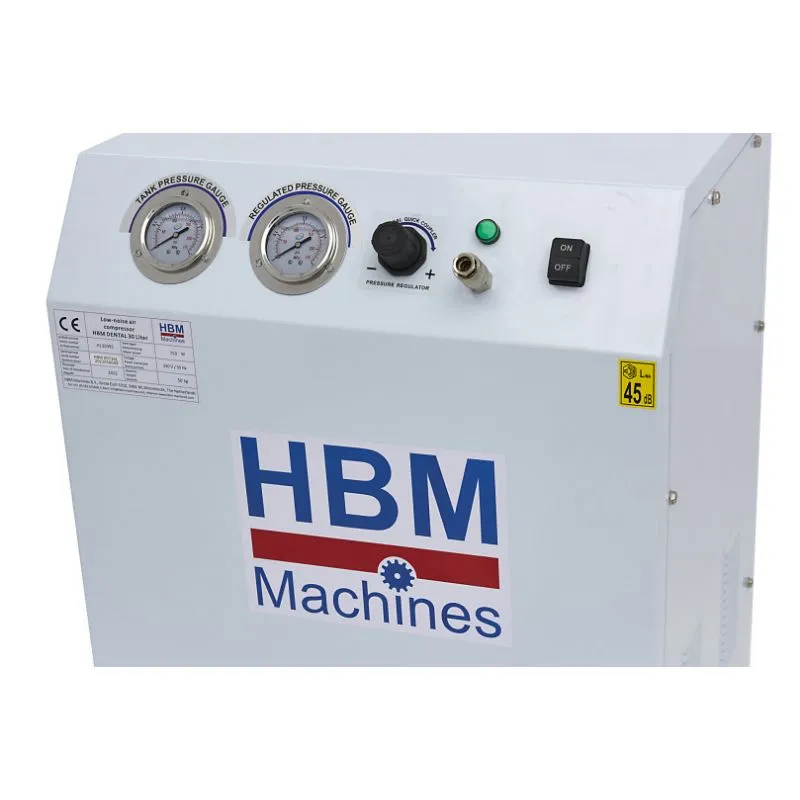 stomatološki tihi kompresor 30 l , 750 w - slika 3