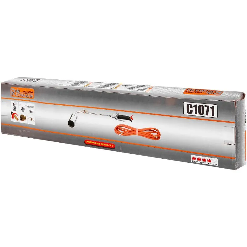 plinski plamenik s 5 m cijevi 50/560 mm - slika 22
