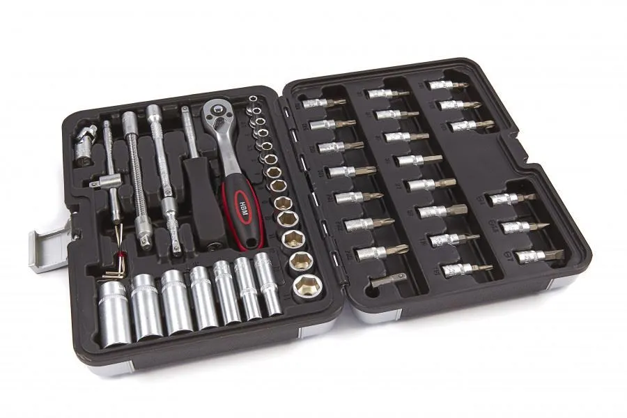 set nasadnih ključeva 1/4" 53 kom - slika 2
