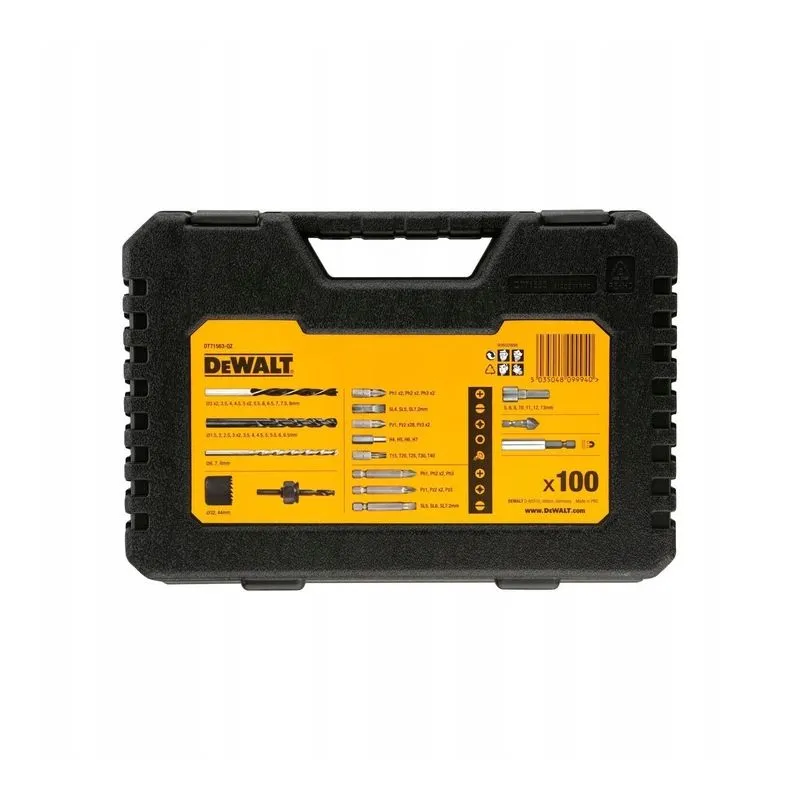dewalt set pribora u koferu, 100 komada - slika 5