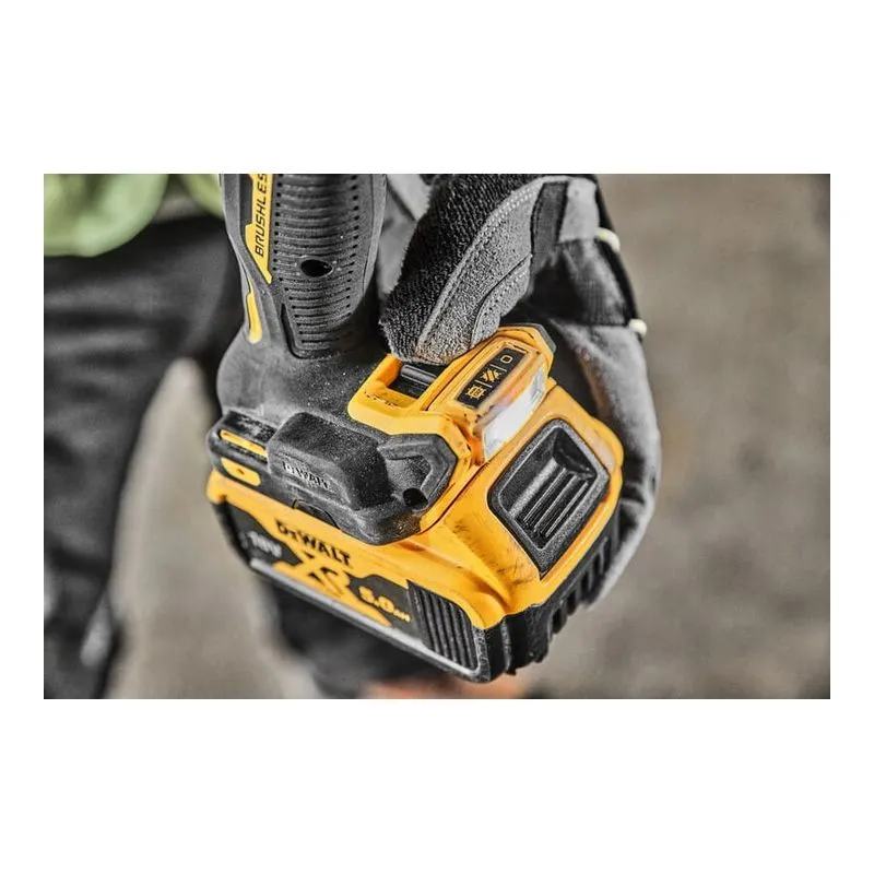 dewalt aku xr udarna bušilica/odvijač 18v, 2 x 5,0 ah - slika 3