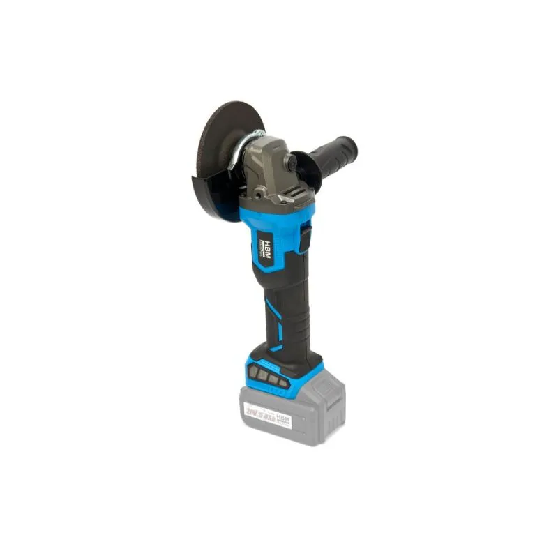 aku kutna brusilica bez četkica od 20 v 125 mm s 2 li-ion baterije 4,0 - slika 3