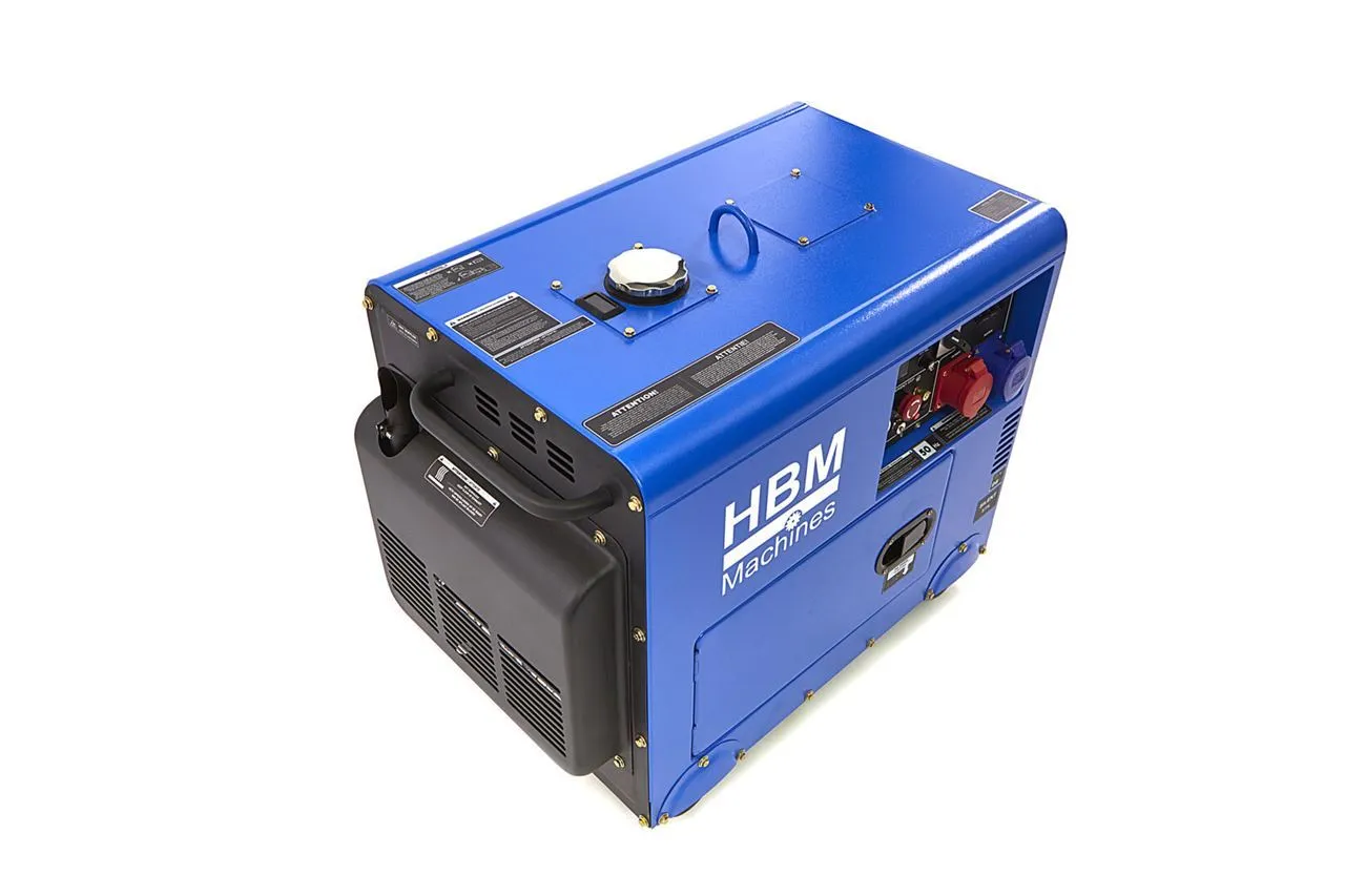 tihi dizelski generator električne struje snage od 7900w - slika 3