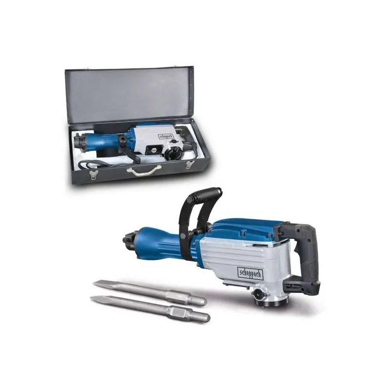 bušaći čekić s ručkom protiv vibracija ab1600, 50j, sds-max 2000w - slika 5