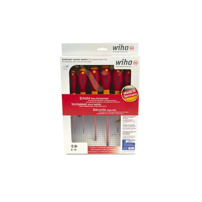 wiha vde set električnih odvijača softfinish 6 komada - slika 2