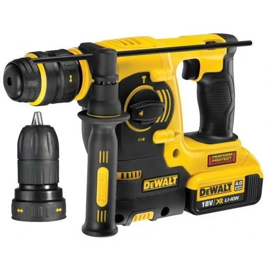 dewalt aku elektropneumatski kombinirani čekić 18v, 4.0 ah - slika 2