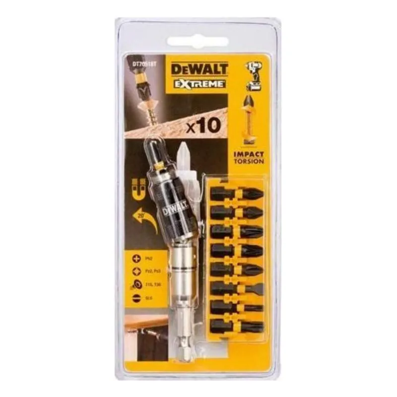 dewalt set bitova + magnetni držač bitova - slika 2