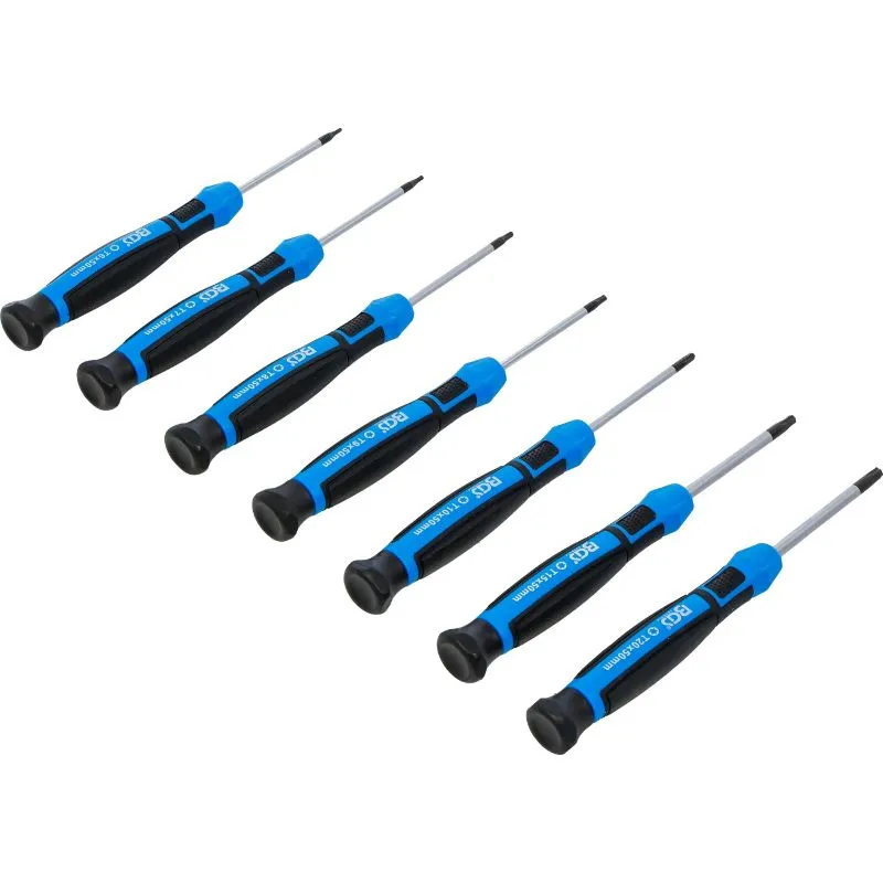 set preciznih odvijača | t-star (za torx) | 7 kom - slika 5