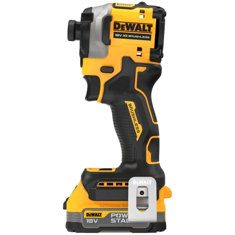 dewalt udarni odvijač 1/4",208nm 18v, 2x1,7ah powerstack - slika 2