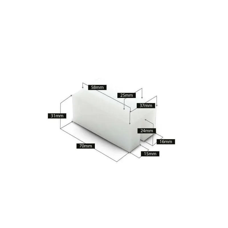 klizač za dvostupnu dizalicu 70 x 31 x 37 mm - slika 2