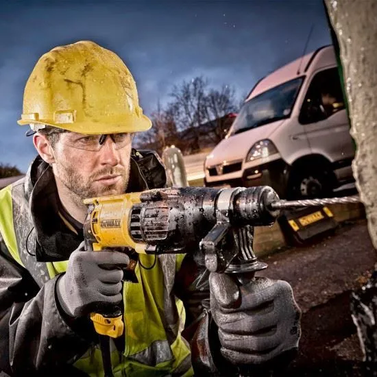 dewalt elektropneumatski kombinirani čekić 800w, sds-plus, 2.8j - slika 2