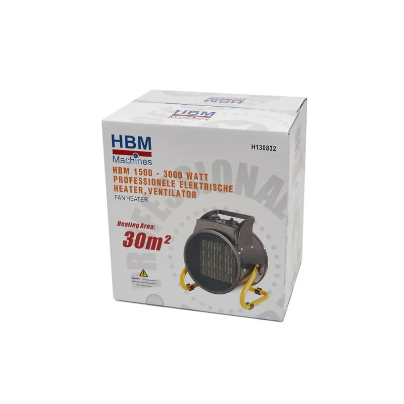 profesionalna električna grijalica s ventilatorom, 3 kw - slika 7