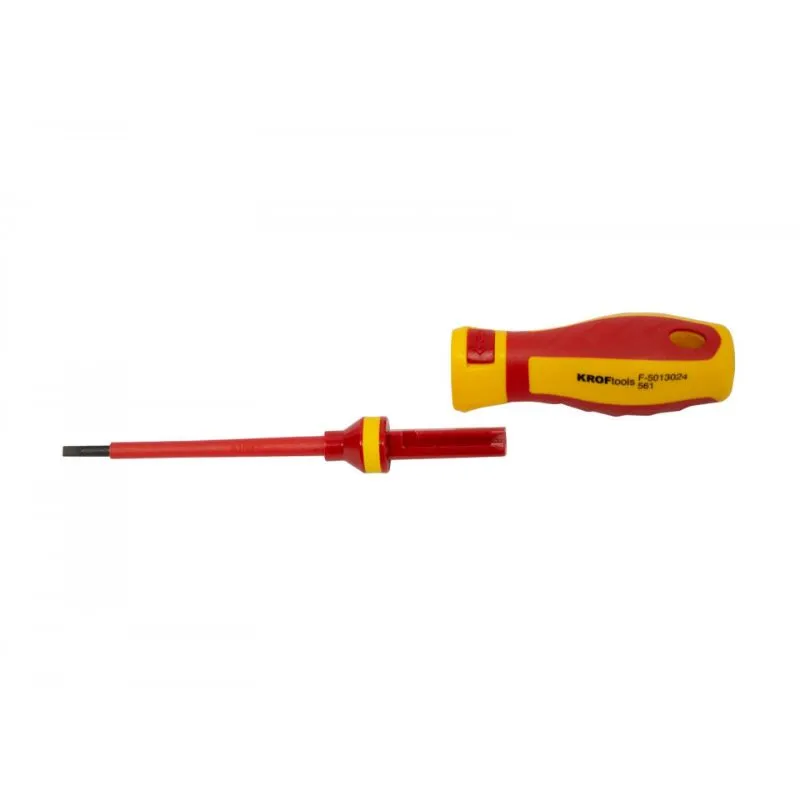 set električarskih odvijača + tester, 1000v - slika 2