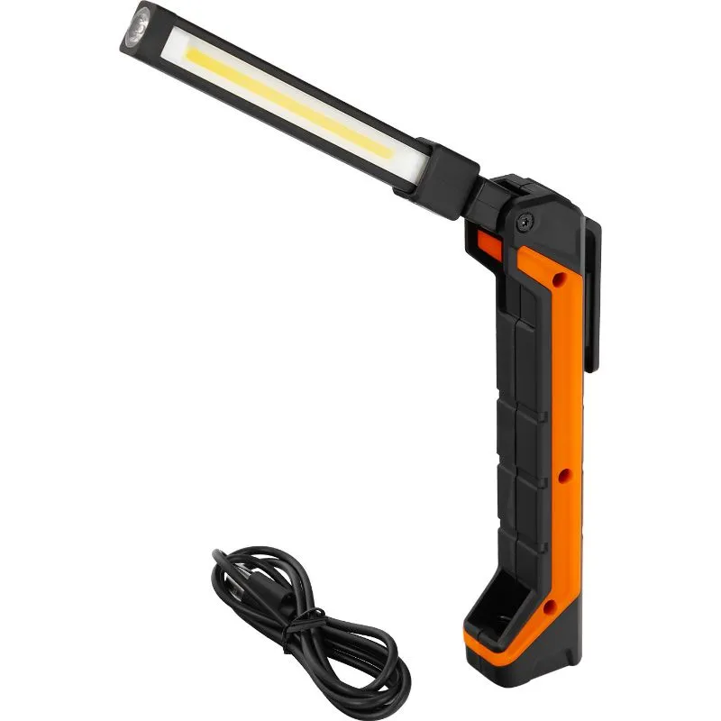 aku led džepna svjetiljka, 2w+1w - slika 7