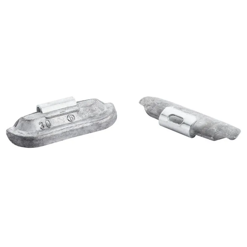 clip-on utezi za čelične felge, 30g, 100 kom, olovo-pb - slika 5