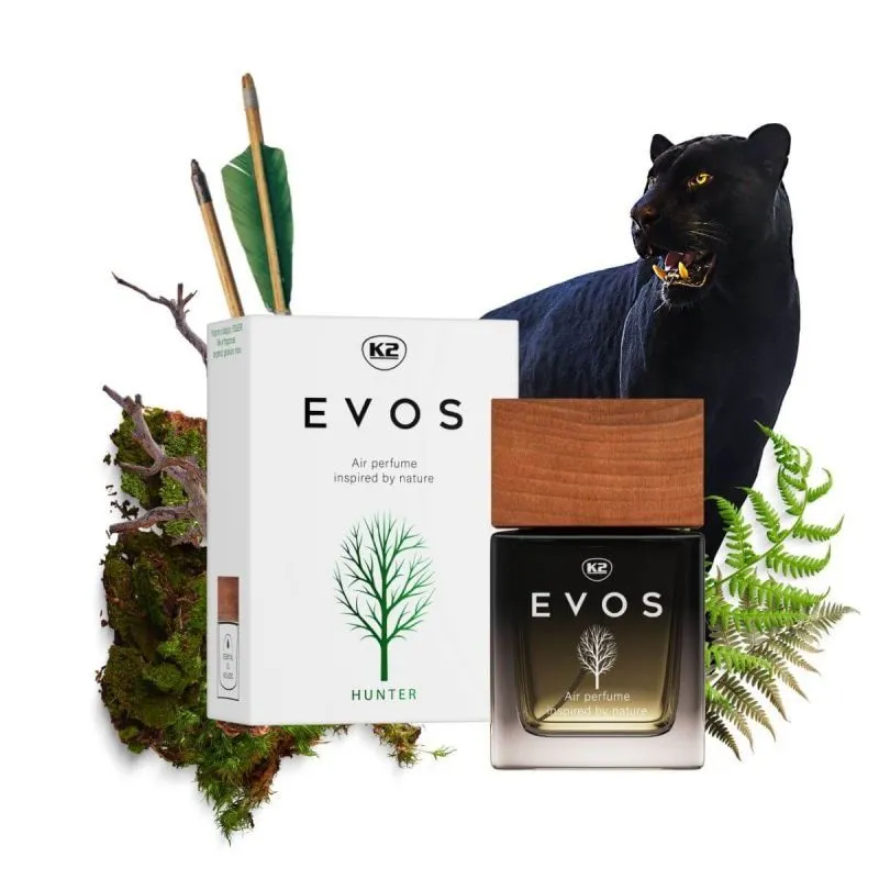parfem za auto 50ml evos hunter - slika 2