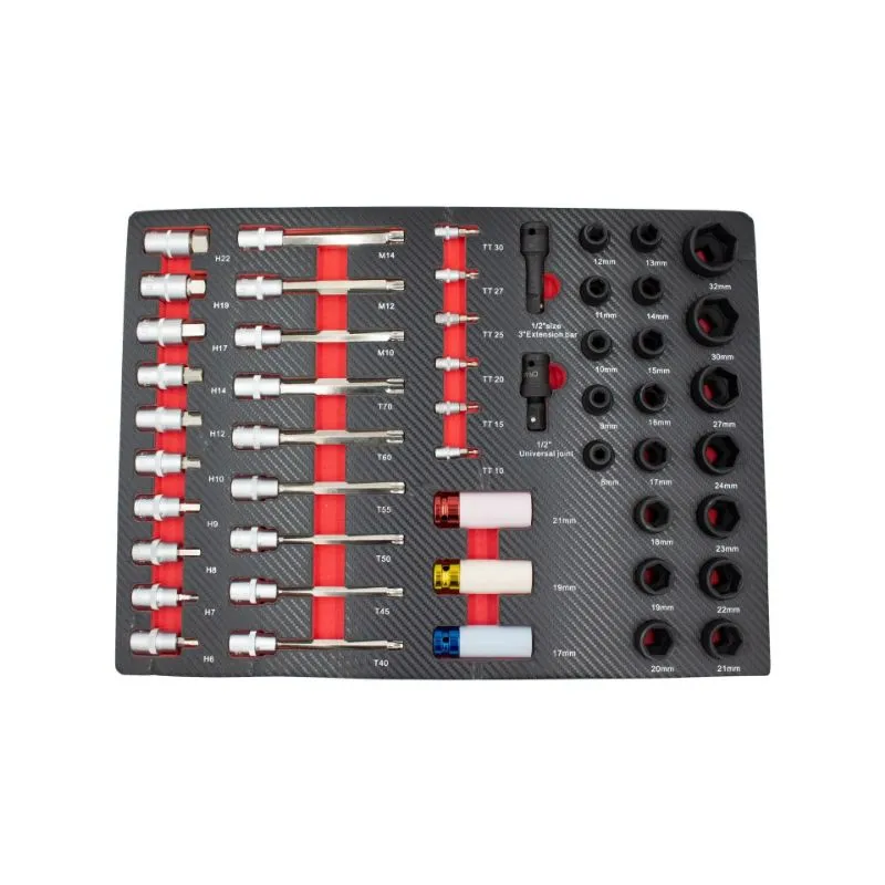 crveni set od 236 komada premium alata, 6 uložaka - slika 3