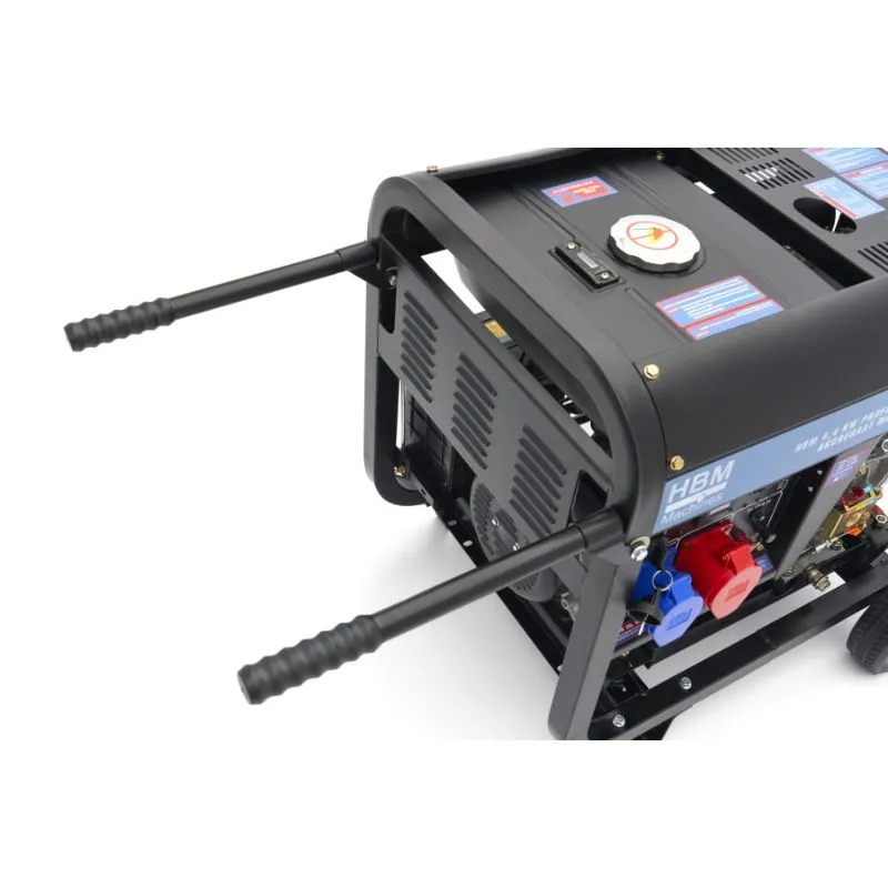 generator električne snage od 4400 w s dizelskim motorom - slika 10