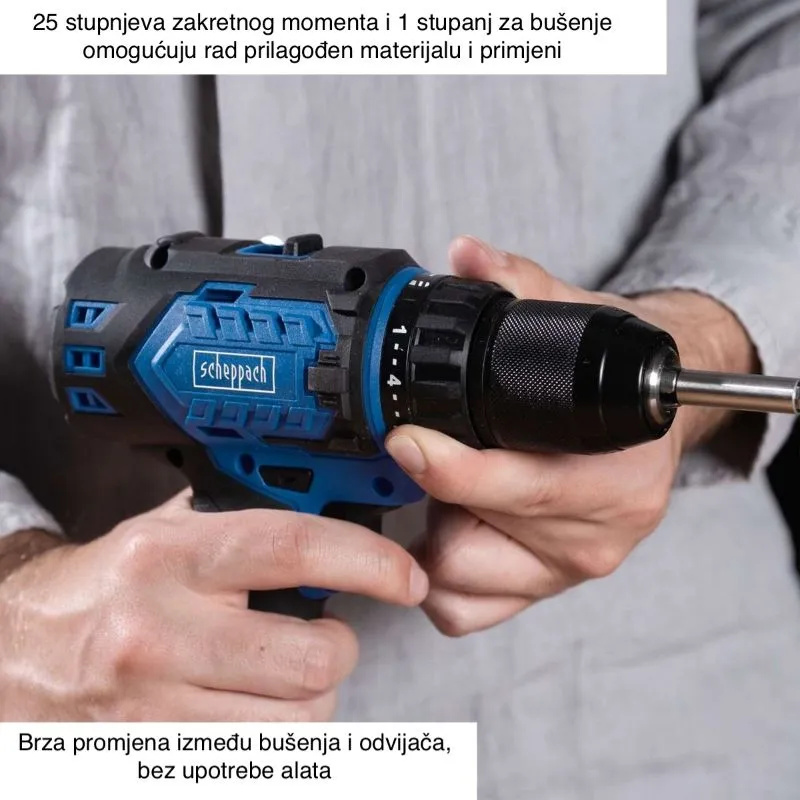 akumulatorska bušilica/odvijač bc-dd60-x - slika 7