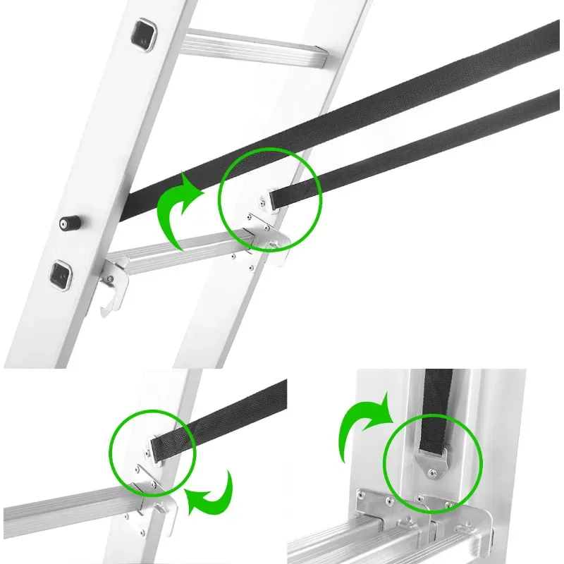 aluminijske multifunkcionalne ljestve 3x10 - slika 5