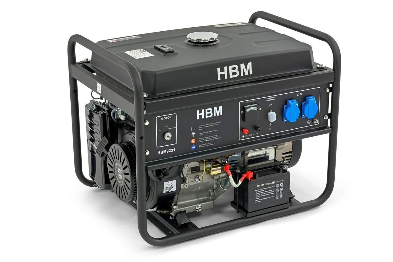 generator električne snage od 5500 w, sa 420cc ohv benzinskim motorom - slika 2