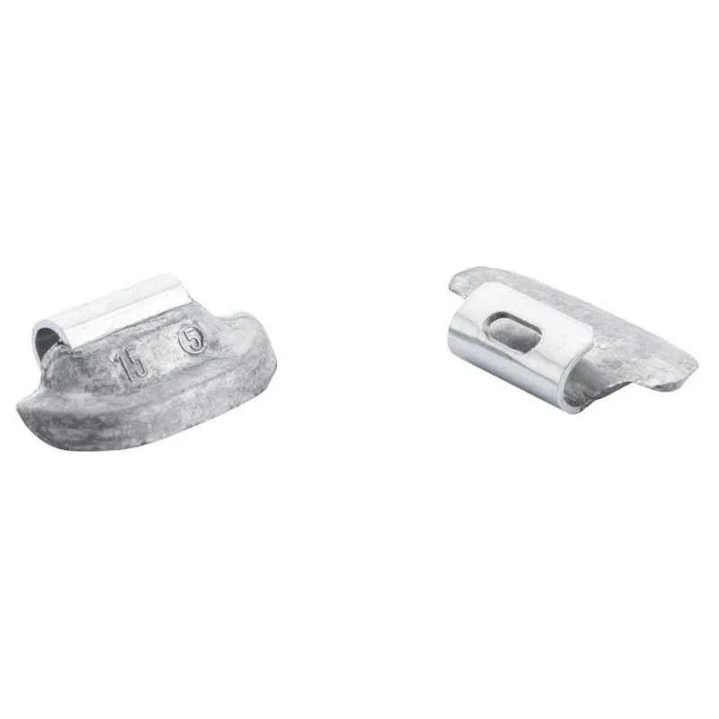 clip-on utez za čelične felge, 15g, 100 kom, olovo-pb - slika 4