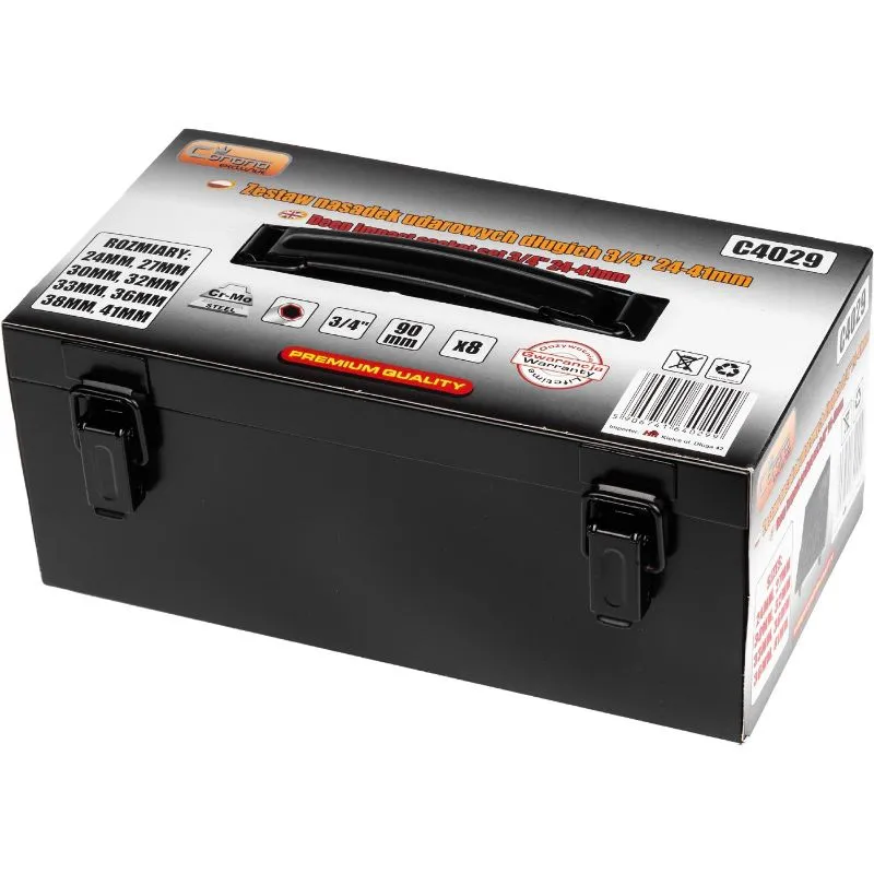 set kratkih udarnih nasadni ključeva 3/4" - slika 3