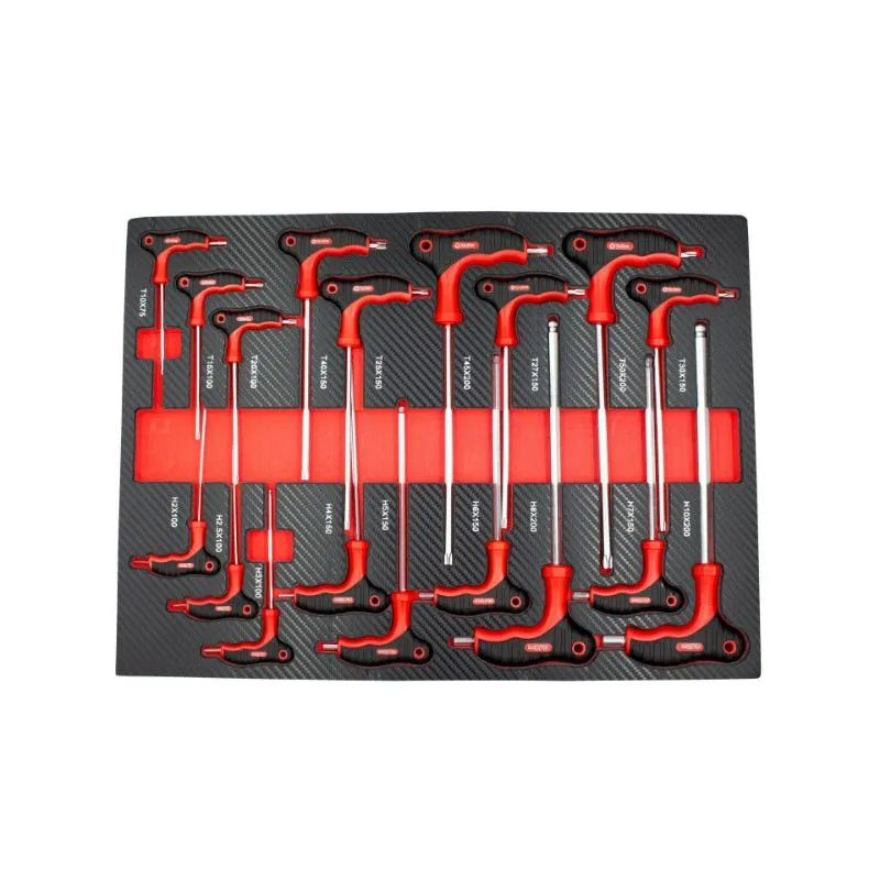 crveni set od 236 komada premium alata, 6 uložaka - slika 4