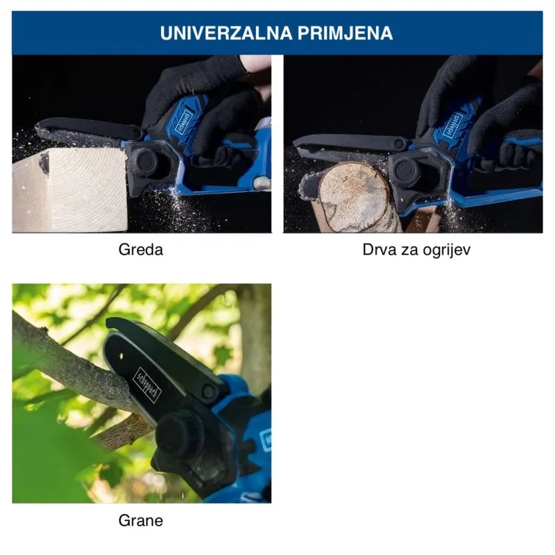 c-ps100-x akumulatorske škare, 5", 2 x 2ah 20v + 2,4 a - slika 10