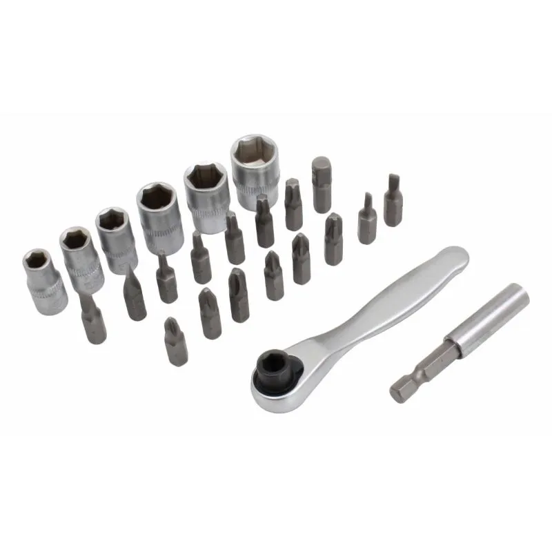 set bitova i nasadni ključeva, 1/4" - slika 3