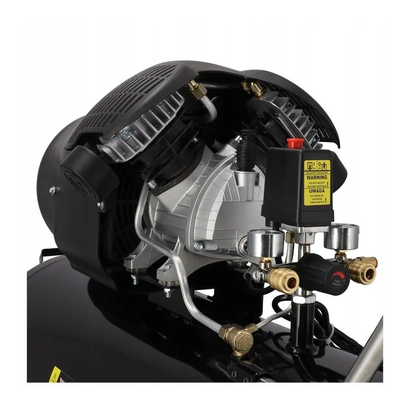 uljni kompresor, 2 cilindra v 100l, 2, 3kw, 412l/min. 8 bara - slika 6