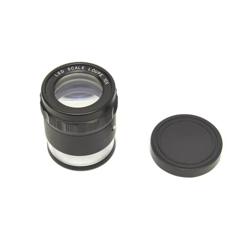 povećalo sa led svjetlom,30 mm, 10x - slika 7