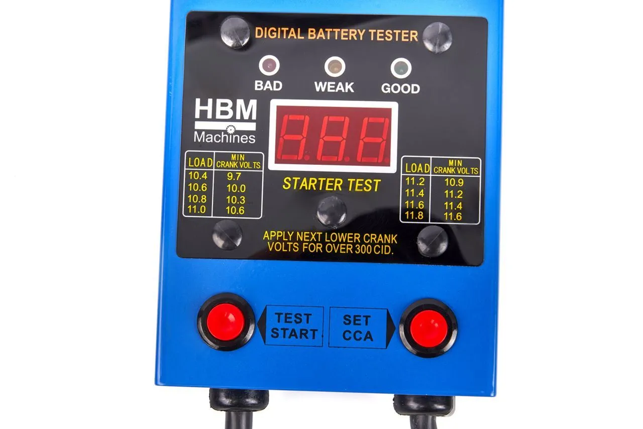 125 amp profesionalni digitalni tester akumulatora - 12 volti - slika 3