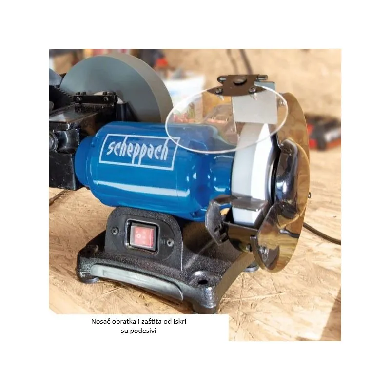 brusilica za mokro i suho brušenje bg200w, 250 w, ø 200 / 150 mm - slika 7