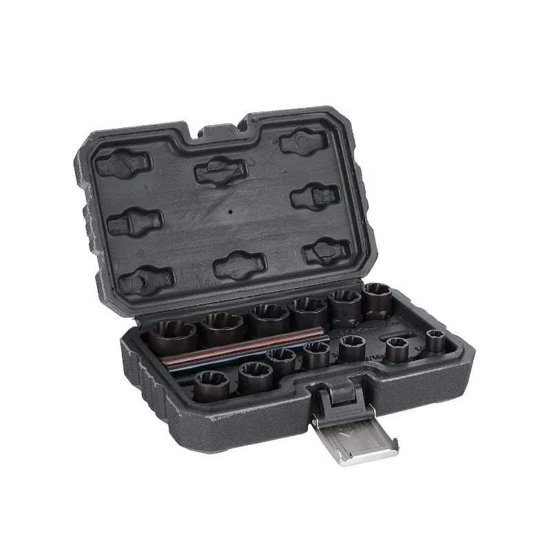 set izvlakača vijaka 6-19 mm, 15 komada - slika 1