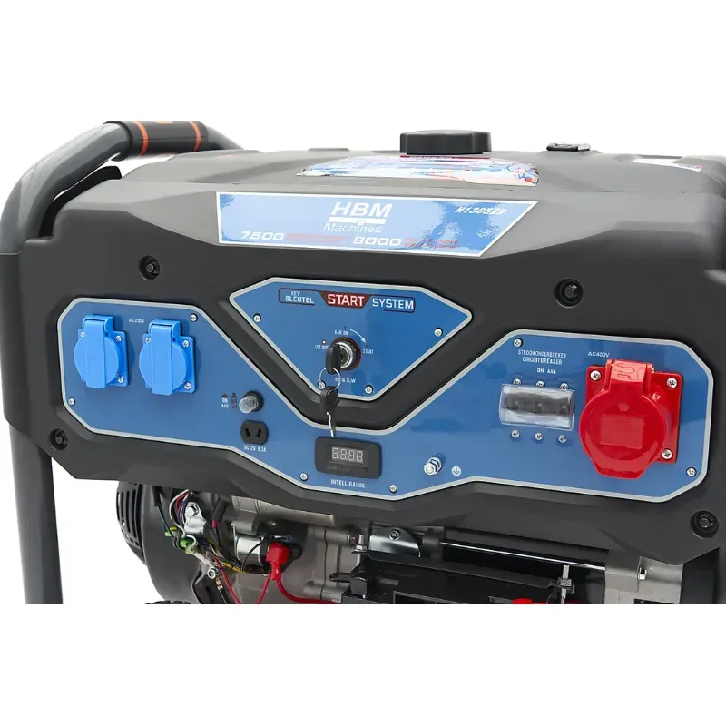 generator električne snage od 8000 w s benzinskim motorom, 230v, 12v - slika 12