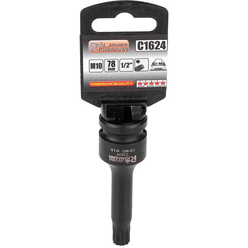 udarni nasadni ključ spline m4, 1/2" - slika 3