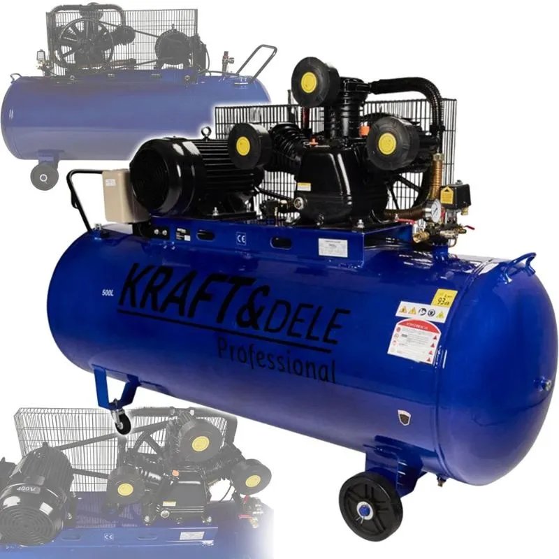 Uljni kompresor 500L / 3 klipa / 400V - Prelog