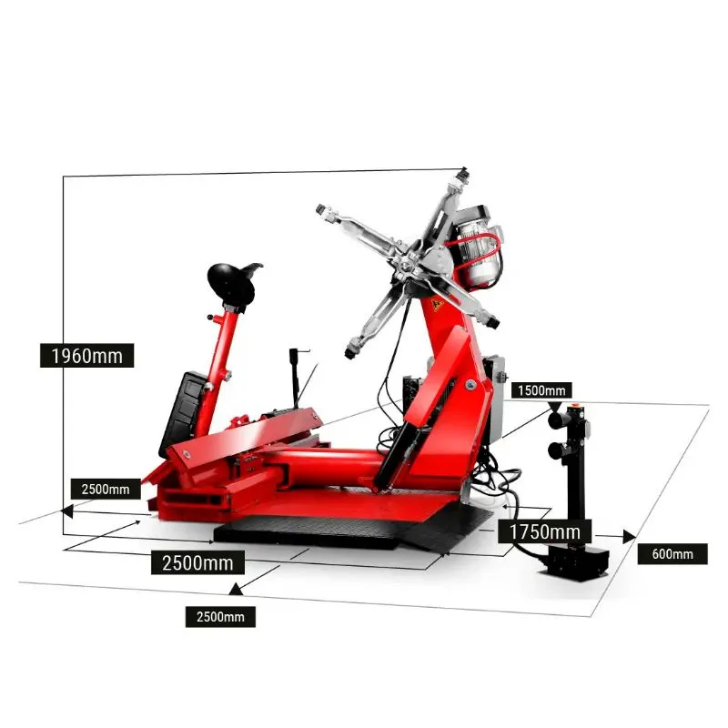 montirka za teretna vozila 14" - 56", 400v - slika 8