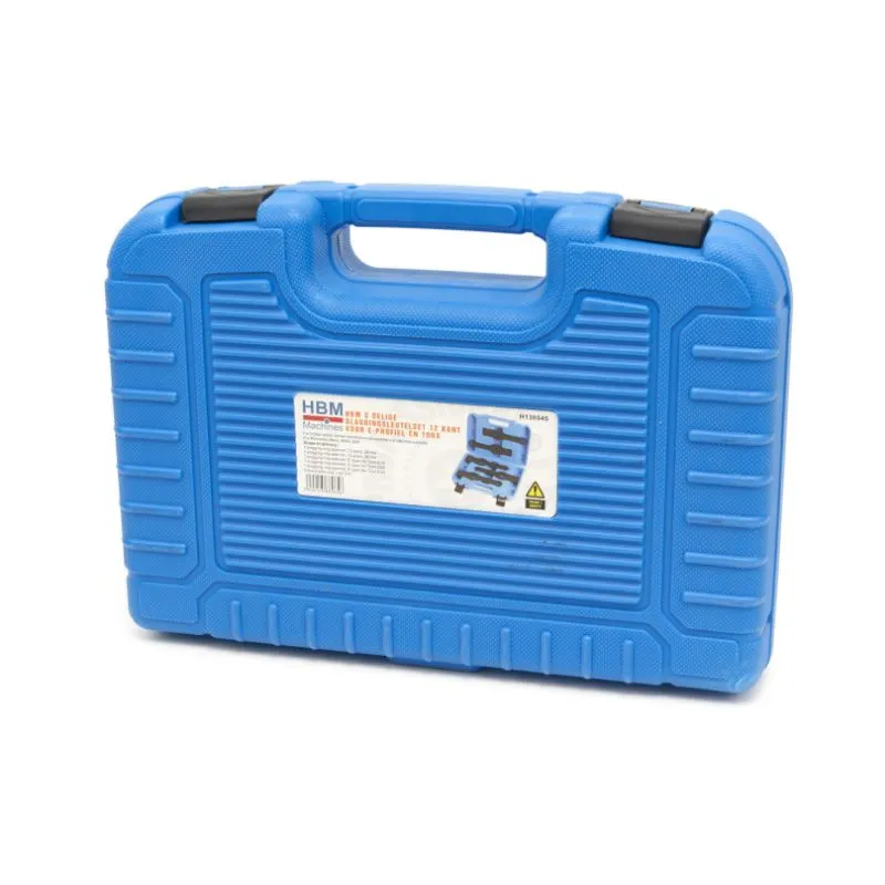udarni okasti ključevi 12 strana za e-profil i torx 5-dijelni - slika 5