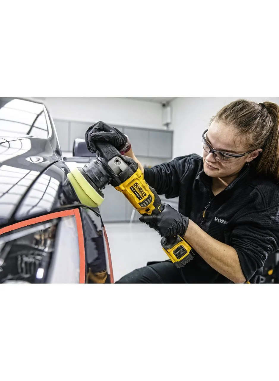 dewalt set aku polirke, 18v, torba + punjač + baterija - slika 4