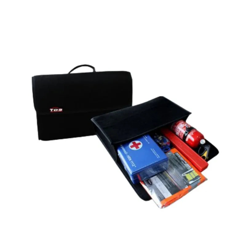 torba sa obaveznom opremom h7 i vatrogasni aparat 1kg - slika 1