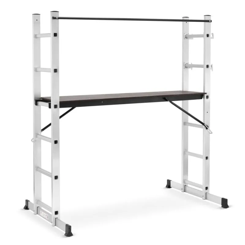 aluminijska skela - ljestve 2x6 gazišta - slika 4